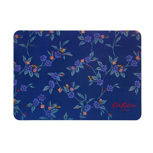 Flora Fauna Greenwich Flowers Feeding Mat