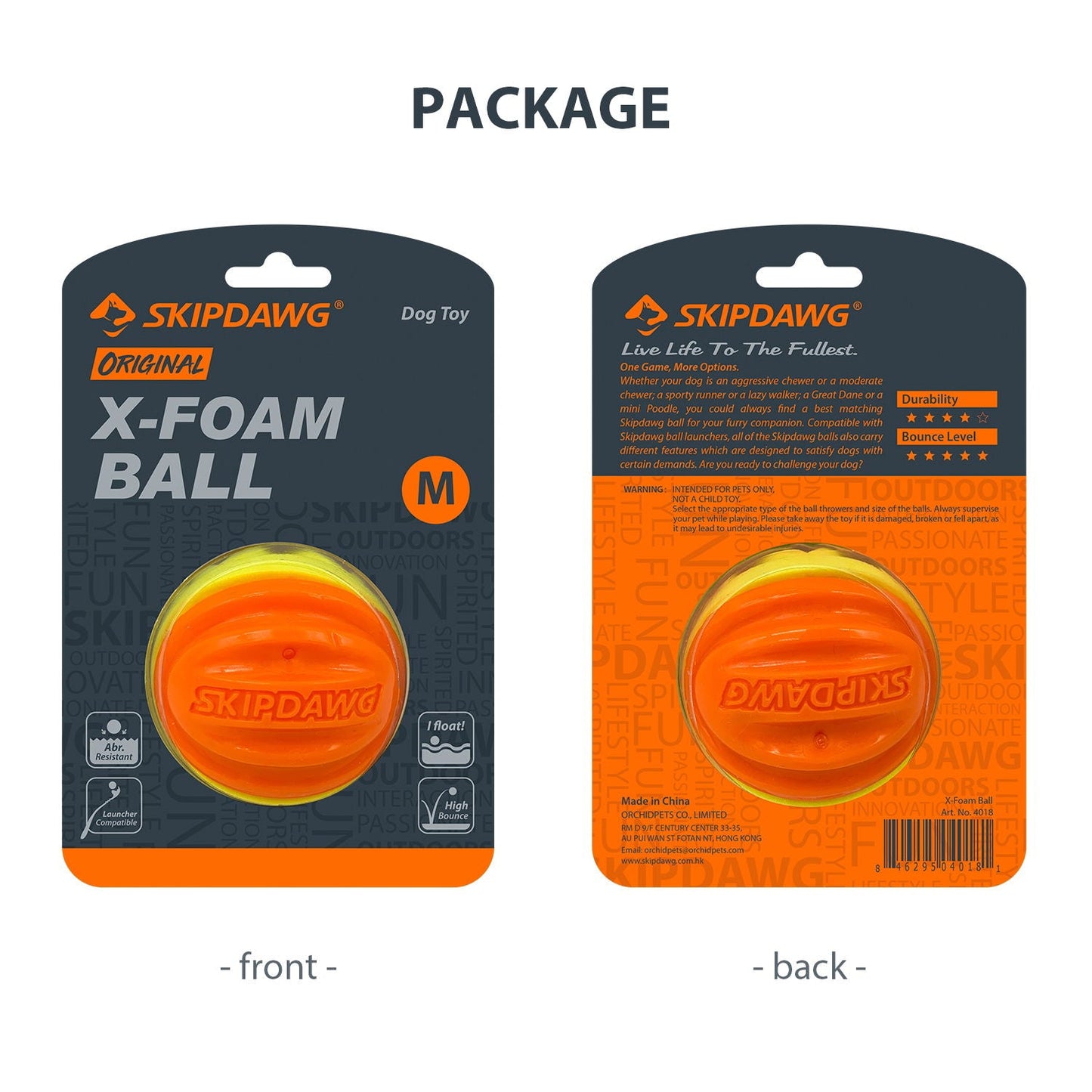 Skipdawg Xfoam Ball