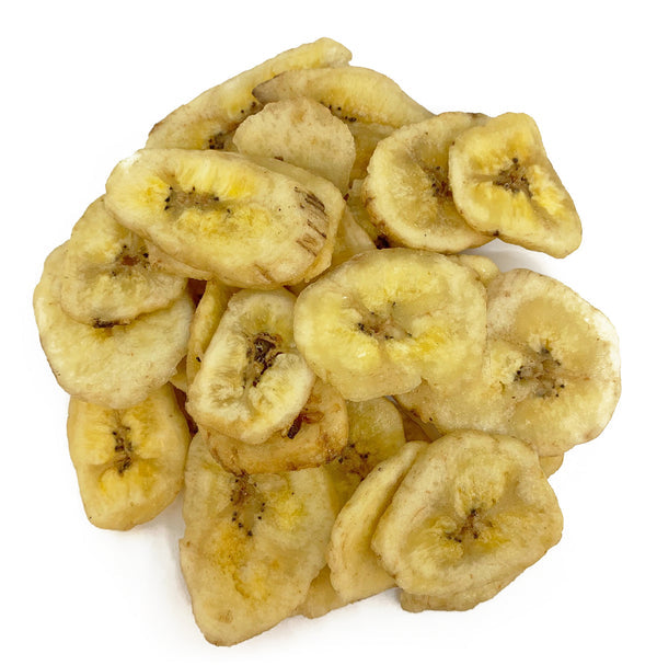 NEW Banana Chips - Whole, Sweetened Grazing Bag - 100% Natural 200G