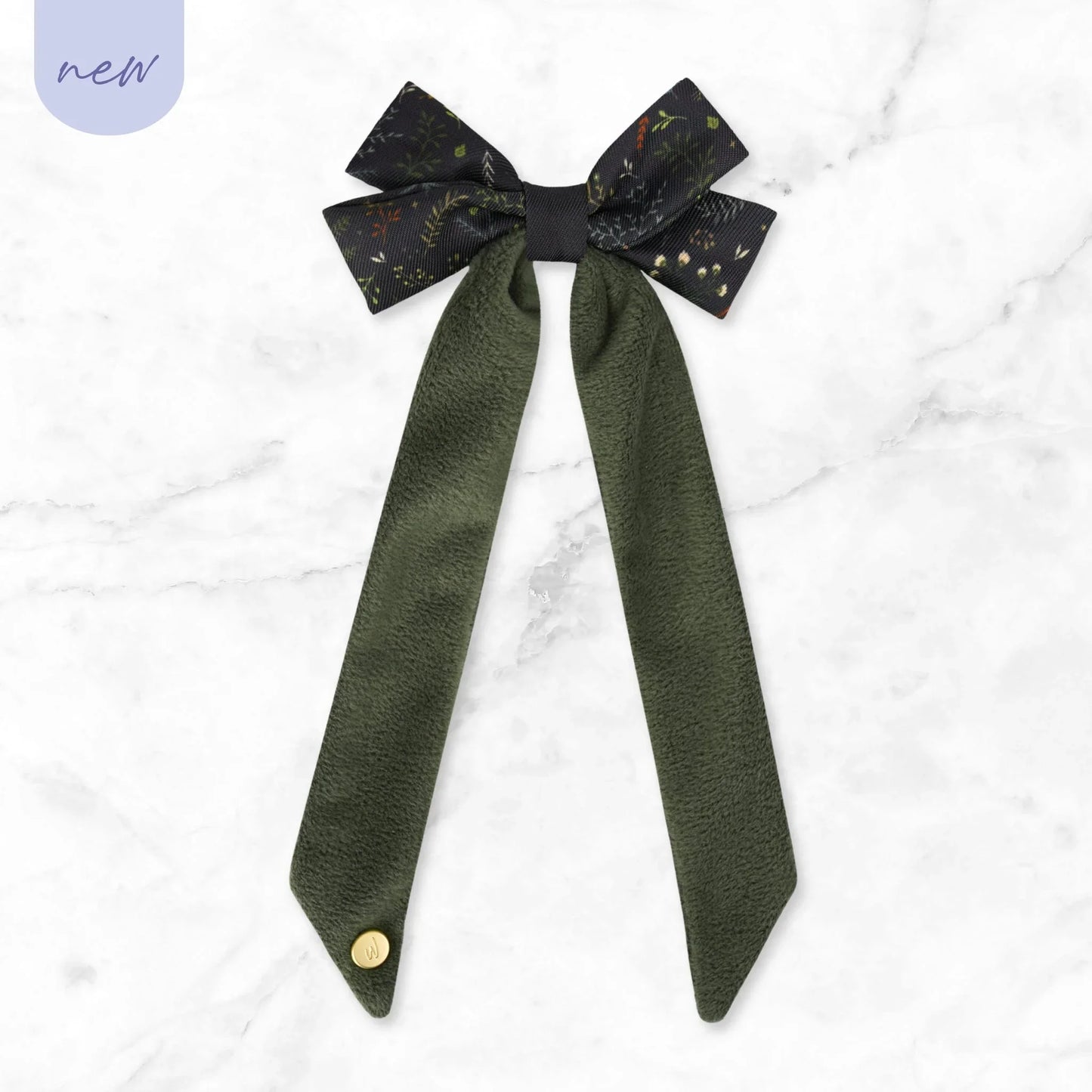 Wyld Cub - Bow Hair Clip: Chiswick Ravenwood