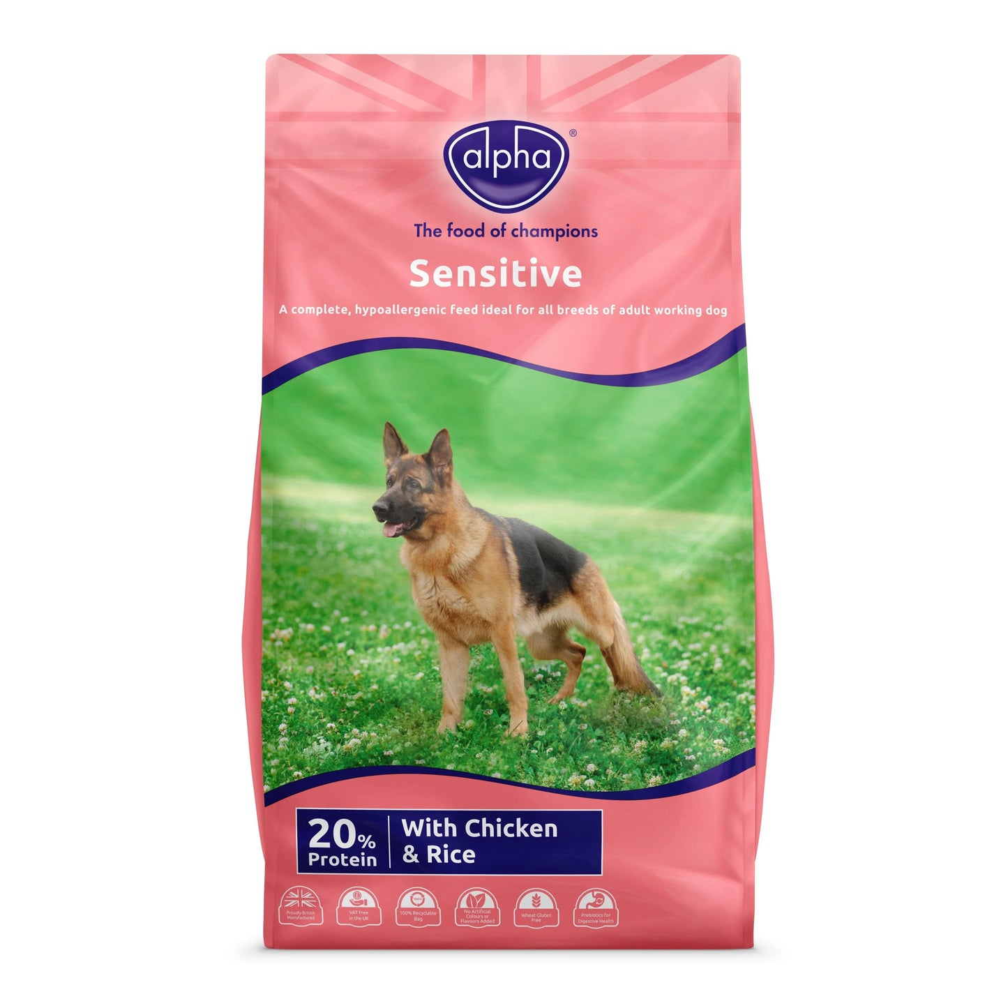 Alpha Sensitive with Chicken & Rice 15kg - North East Pet Shop Alpha