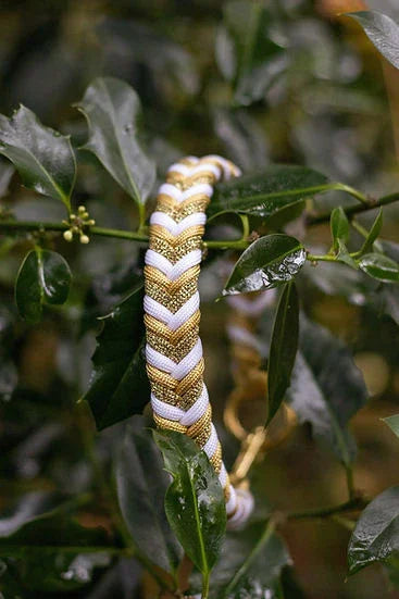 Yuletide Magic Braided - Handmade Paracord Dog Collar