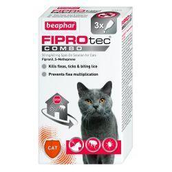 Beaphar FIPROtec COMBO Spot On for Cats - 6 Months - North East Pet Shop Beaphar