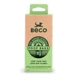 Beco Poop Bags, Unscented, 60 Pack, 60's - North East Pet Shop Beco