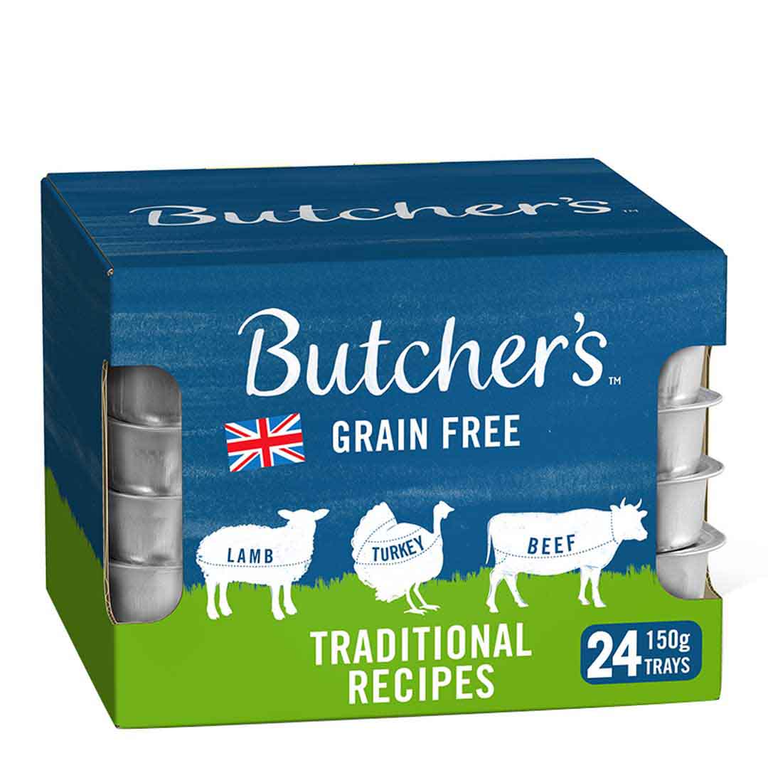 Butcher''s Traditional Recipes Dog Food Trays – 12 x 150g / 24 x 150g