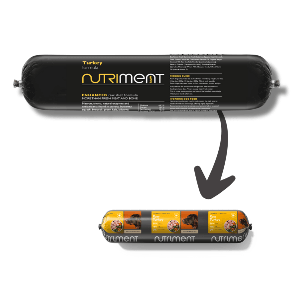 Chubb 1KG - Turkey - Adult Dog Food - North East Pet Shop Nutriment