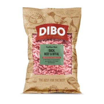 Duck, Beef & Offal Freeflow 1kg DIBO - North East Pet Shop Nutriment