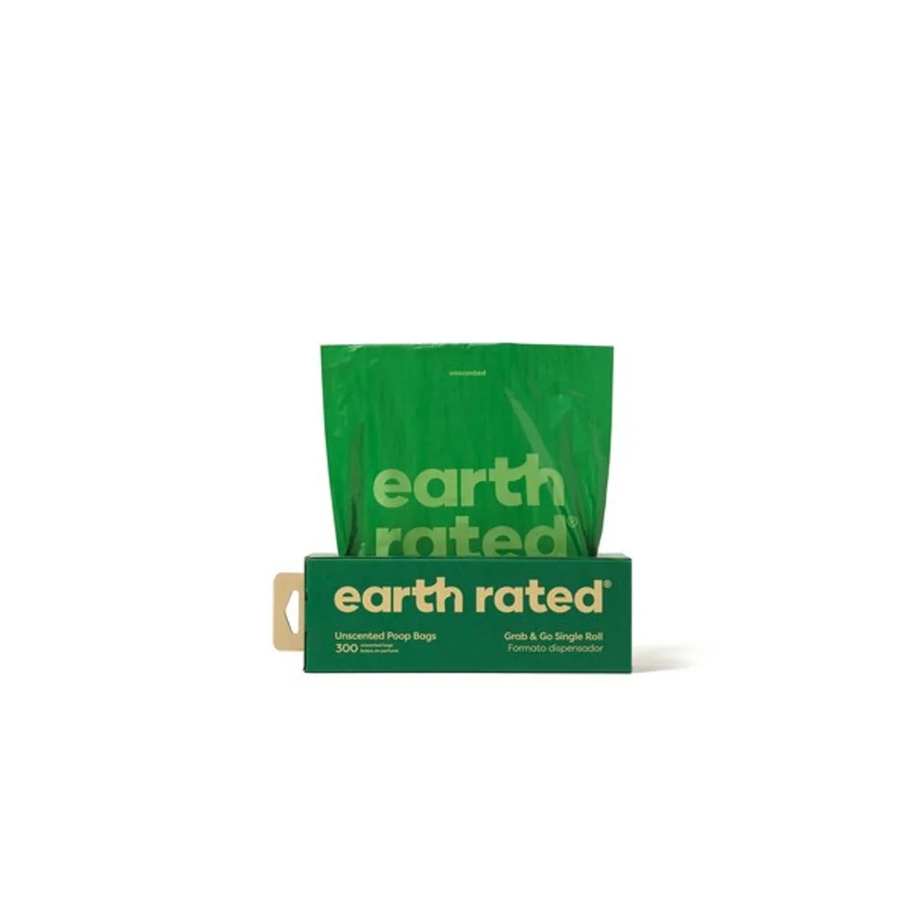 Earth Rated Poop Bags 300 Bags on a Large Single Roll Unscented - North East Pet Shop Earth Rated