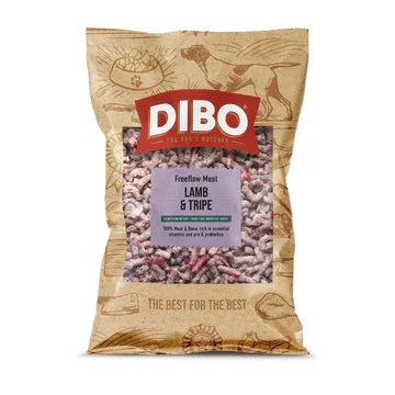 Lamb & Tripe Freeflow 1kg DIBO - North East Pet Shop Nutriment
