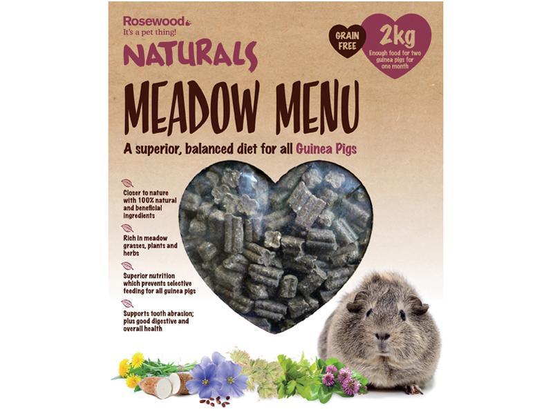 Meadow Menu Guinea Pig 2kg - North East Pet Shop Rosewood