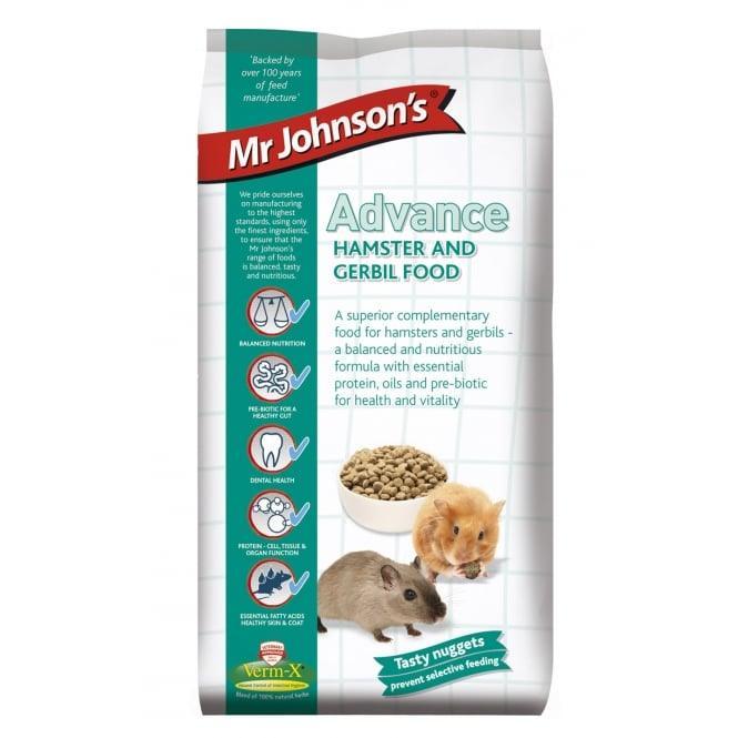 Mr Johnsons Advance Hamster & Gerbil 750g - North East Pet Shop Mr Johnsons
