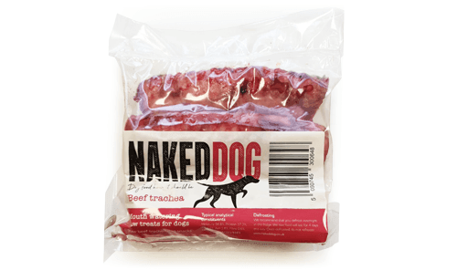 Naked Dog Raw Treat Beef Trachea 3 Pack - North East Pet Shop Naked Dog