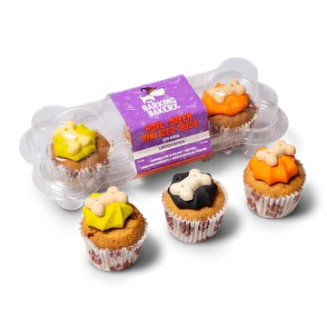 The Barking Bakery Howloween Mini Iced Trios - North East Pet Shop Barking Bakery