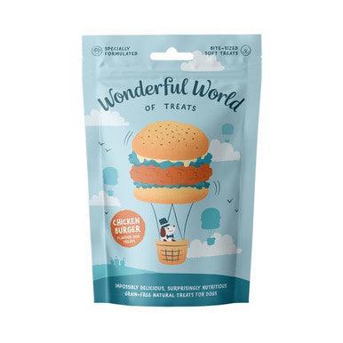 Wonderful World of Treats Chicken Burger 50g - North East Pet Shop Wonderful World of Treats