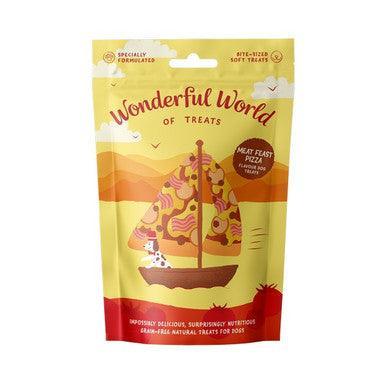 Wonderful World of Treats Meat Feast Pizza 50g - North East Pet Shop Wonderful World of Treats