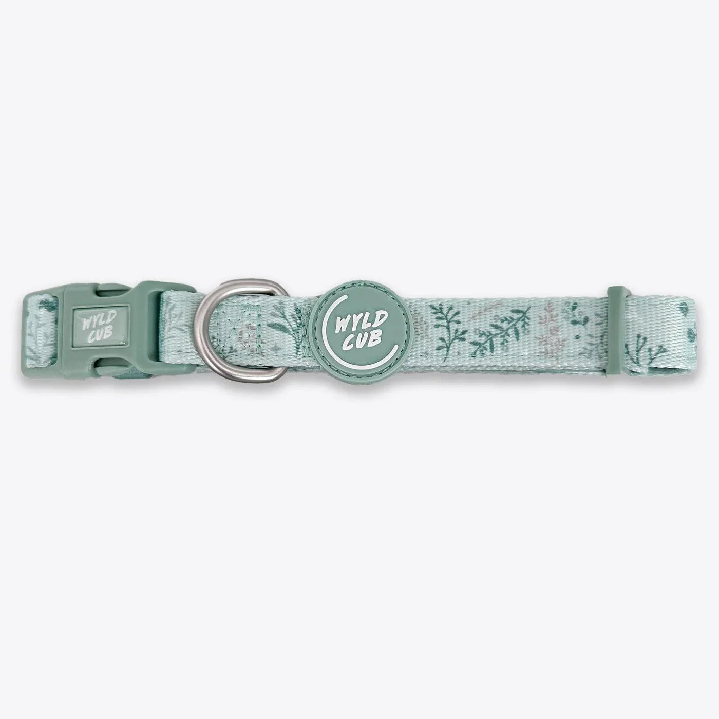 Wyld Cub - Adjustable Dog Collar: Chiswick Pistachio - North East Pet Shop Wyld Cub