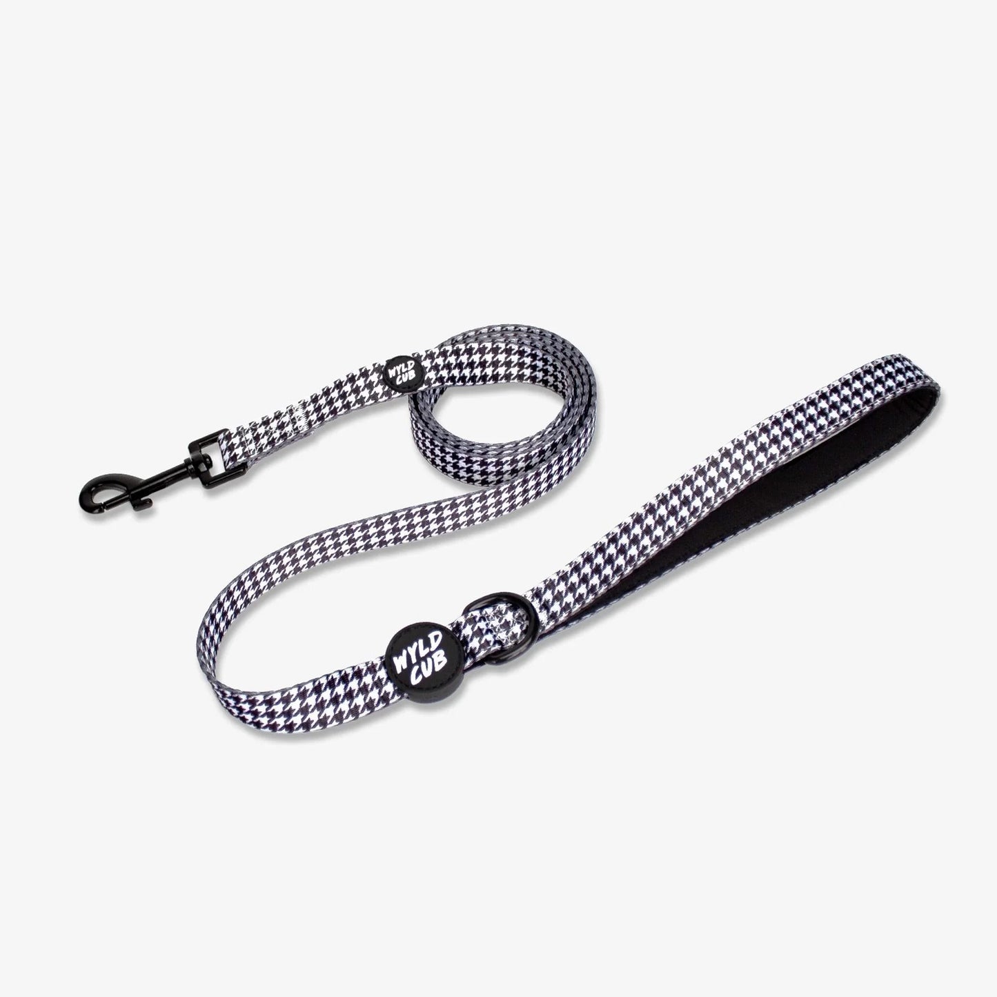 Wyld Cub - Dog Lead: Knightsbridge Houndstooth - North East Pet Shop Wyld Cub