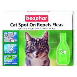 Beaphar VETOpure Plant-Based Protection Flea Spot-On for Cats - North East Pet Shop Beaphar