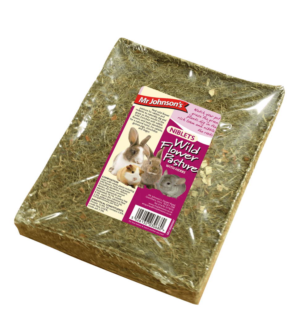Rosewood Naturals Nibble 'N' Dig Meadow Box 800g - North East Pet Shop Rosewood