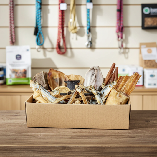 20 Piece Bargain Box | 100% Natural Dog Treats Box