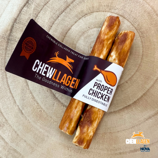 Chewllagen Chicken Medium Roll 2 pk (Pack of 35)
