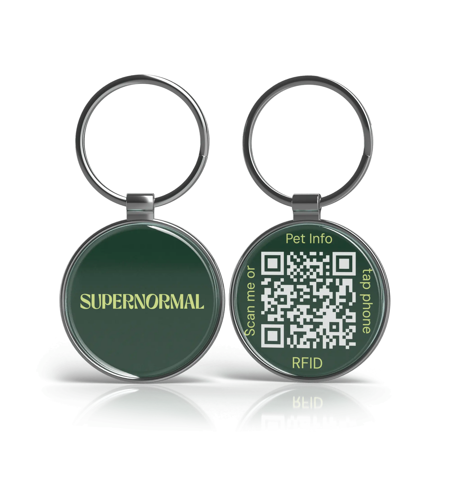 Supernormal QR Lifetime Tracking Pet Tag