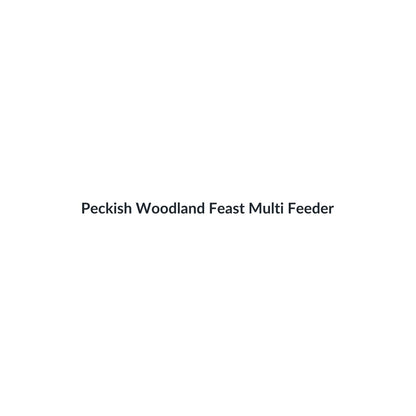 Peckish Woodland Feast Multi Feeder