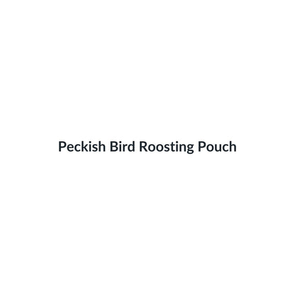Peckish Bird Roosting Pouch