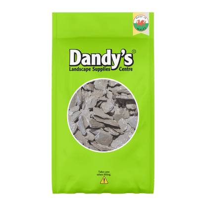 Welsh Blue Plum Crushed Slate Chippings 20mm