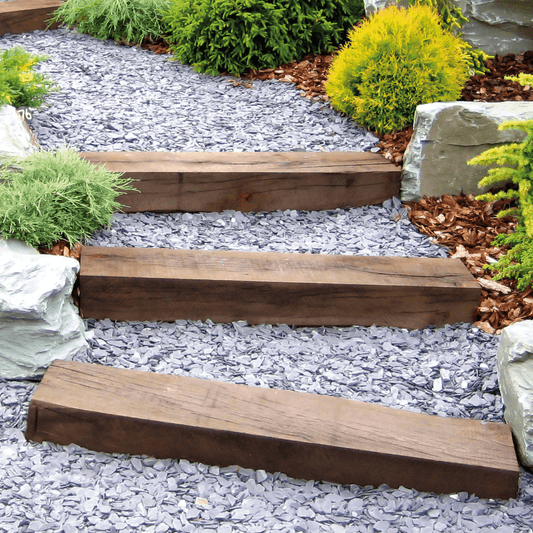 Welsh Blue Plum Crushed Slate Chippings 20mm