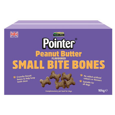 Pointer Peanut Butter Small Bite Bones 400g