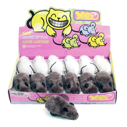 Jolly Moggy Mechanical Mouse Assorted