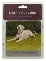 Dog Tie-out Cable 10''