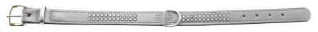 Nobby Dbl Back Swarovski Crystal Collar 17mmx47cm