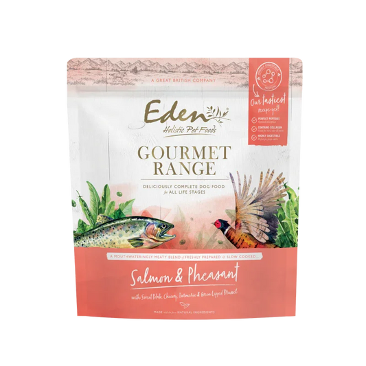 Gourmet Range Salmon & Pheasant 10KG - Eden Holistic Pet Foods