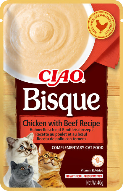 CIAO Bisque Chicken with Beef Recipe