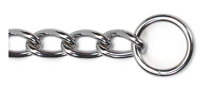 Heritage Check Chain Collar Xheavy 60cm Sz 7