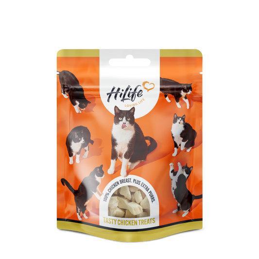 Hilife Its Only Natural Indulge Me Cat Treat Chicken 10g