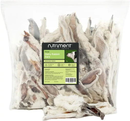 Nova Dog Chews Hairy Rabbit Ears Pre Pack 200g