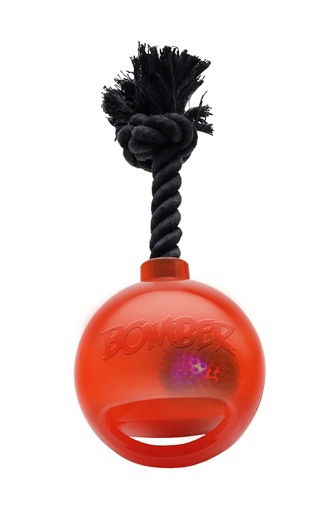 Zeus Bomber Tug Ball Orange Small