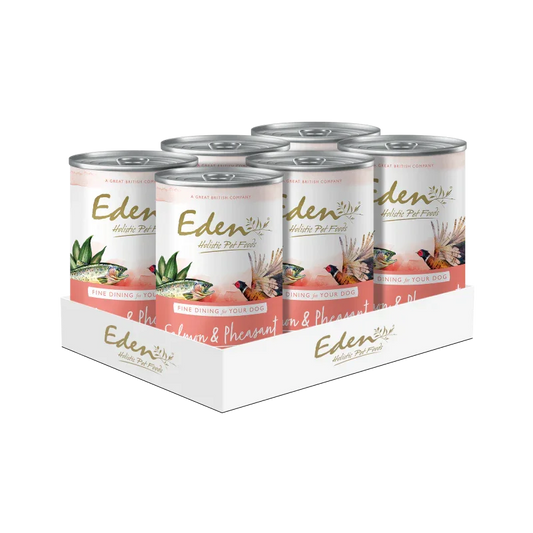 Gourmet Salmon & Pheasant 6x400G - Eden Holistic Pet Foods