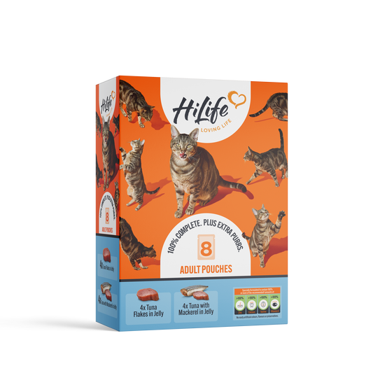 Hilife Natural Cat Pch The Tuna One In Jelly 8x70g