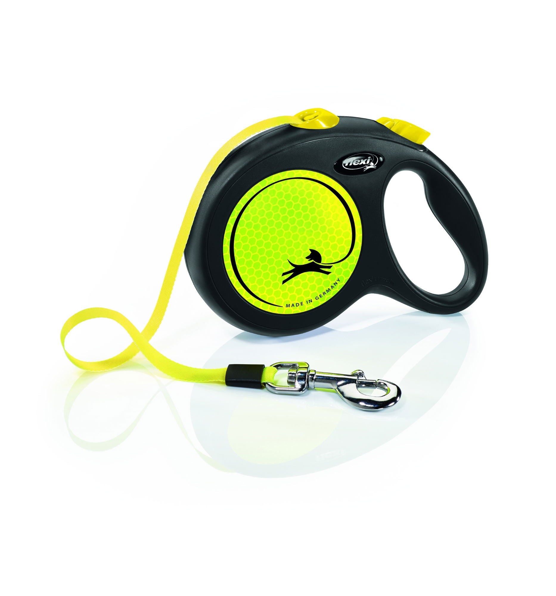 Flexi New Neon Tape L Yellow 5m 1-50kg