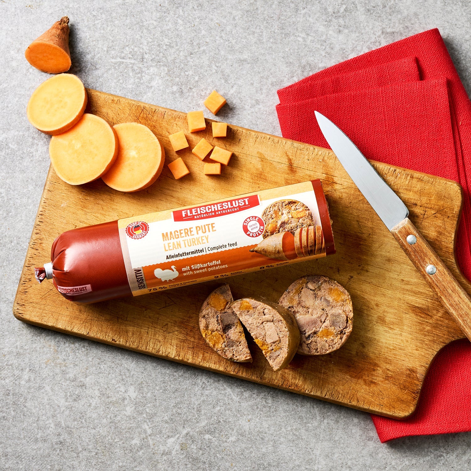 Fleischeslust Lean Turkey Sensitive Wet Dog Food - 16 x 400g Case product image