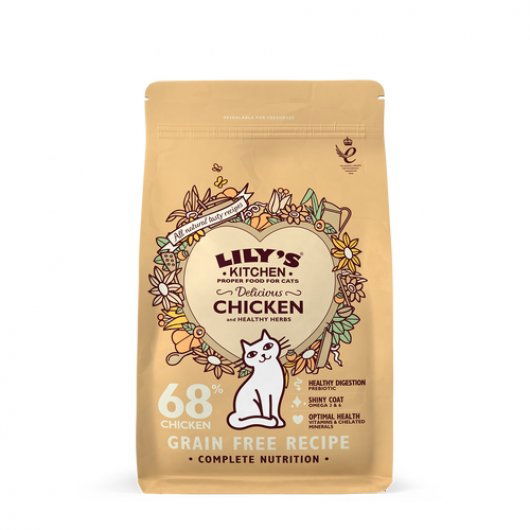 Lily''s Kitchen Cat Chicken Casserole Adult Dry Food 2kg
