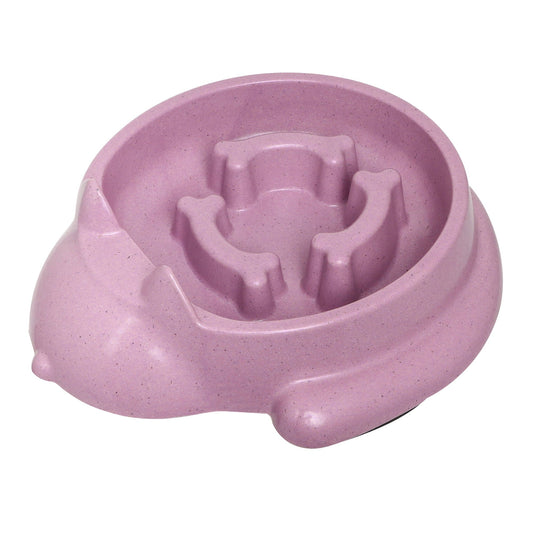 Bamboo Slow Feeder Cat Shaped 700ml
