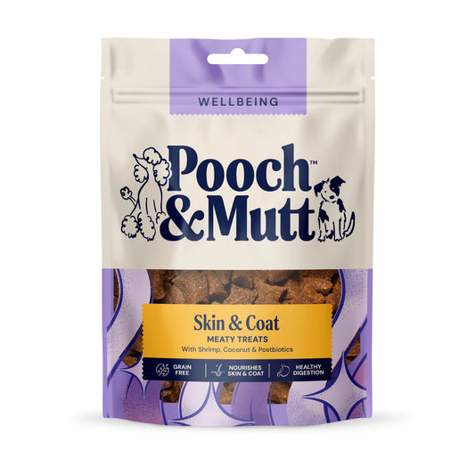 Pooch & Mutt Shrimp & Coconut Skin And Coat Treats 120g