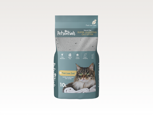 Petsentials Scented Super Clumping Cat Litter 10ltr