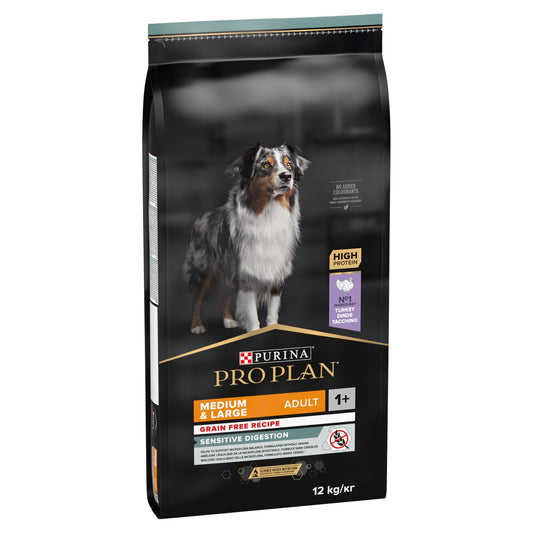 Purina Pro Plan Sensitive Digestion Gf M/L Turkery & Rice
