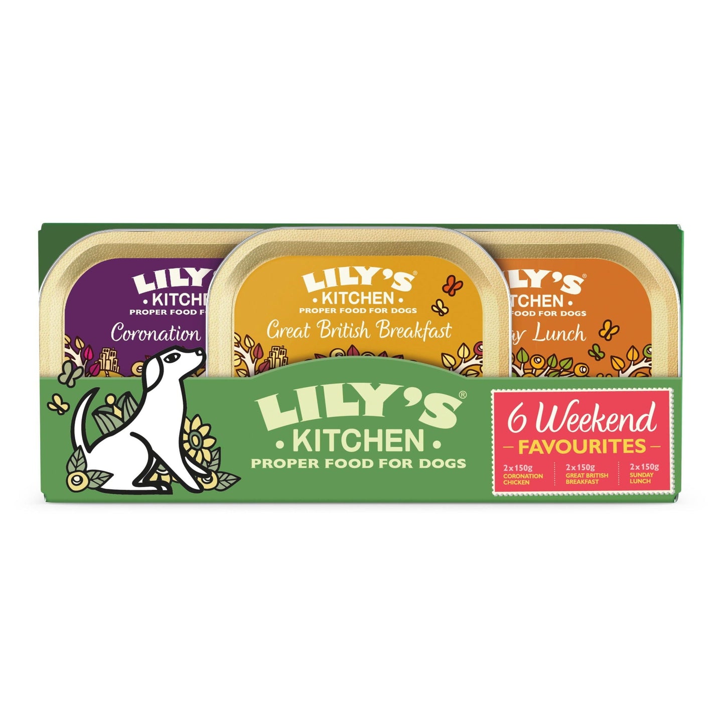 Weekend Favourites Trays Multipack 6x150g